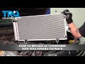 How to Replace AC Condenser 2010-2014 Subaru Outback