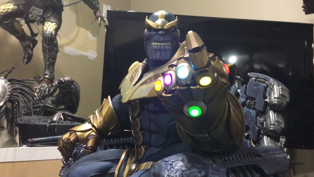 Thanos Exclusive Maquette by Sideshow Collectibles