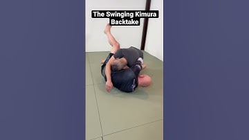 The swinging Kimura backtake is quite a high percentage move if you use the  to tilt his body