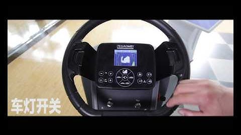 GM160 floor cleaning equipment operation video