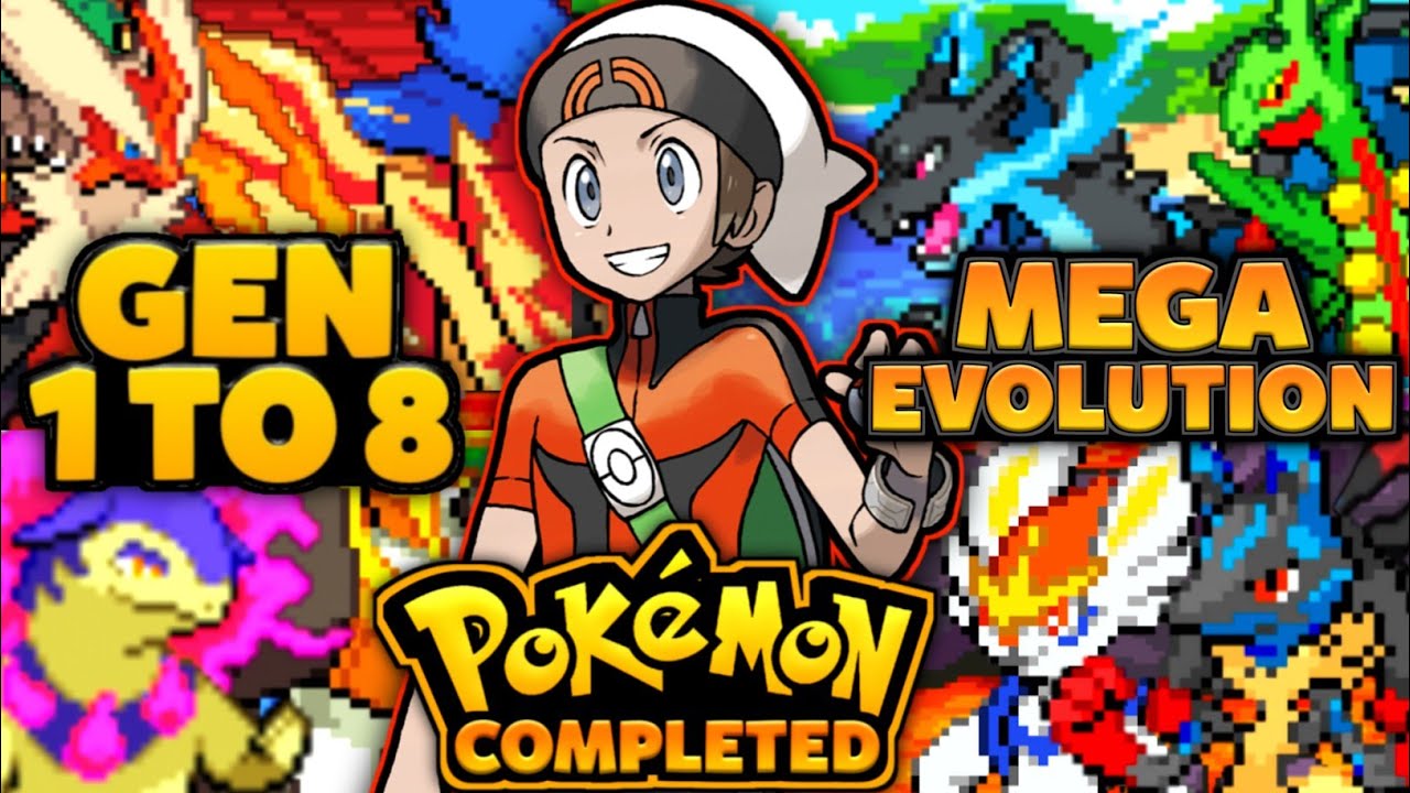 Pokemon GBA Rom Hack 2023 With Mega Evolution, Gen 1-8, Randomizer & More!