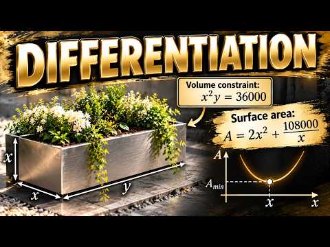 A-Level Differentiation | Gradients, Stationary Points & Exam Questions | Pure Maths video thumbnail