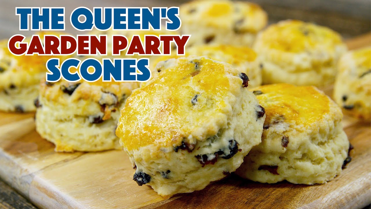 Fit For A Queen!!! 👑 Queen Elizabeth's Garden Party Scones Recipe