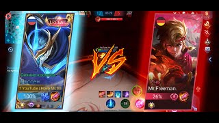 Топ Мира Госсен Hovo vs Инь Троллинг Лег в рейте Mobile Legend 120FPS