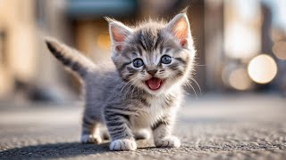 Cutiepie Kitten Meowing Sounds - Super Hungry Kitten Calling Mama 😺❤️