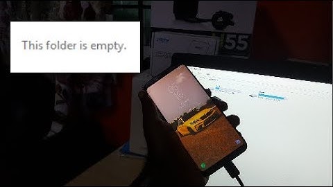 This Folder is Empty USB Connected Samsung Galaxy-6 Solutions