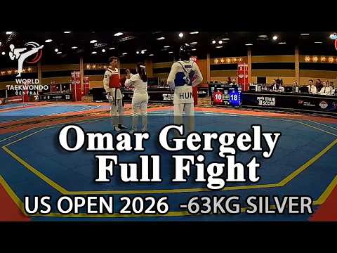 Omar Gergely | Taekwondo US OPEN 2026 | -63kg SILVER Medalist thumbnail