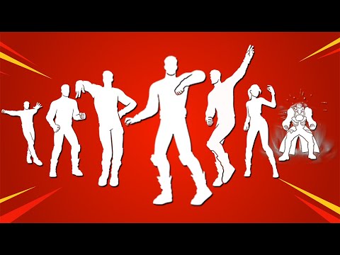 Top 50 Legendary Fortnite Dances With Best Music!