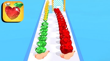 Gem Stack ​- All Levels Gameplay Android,ios (Levels 17-18)