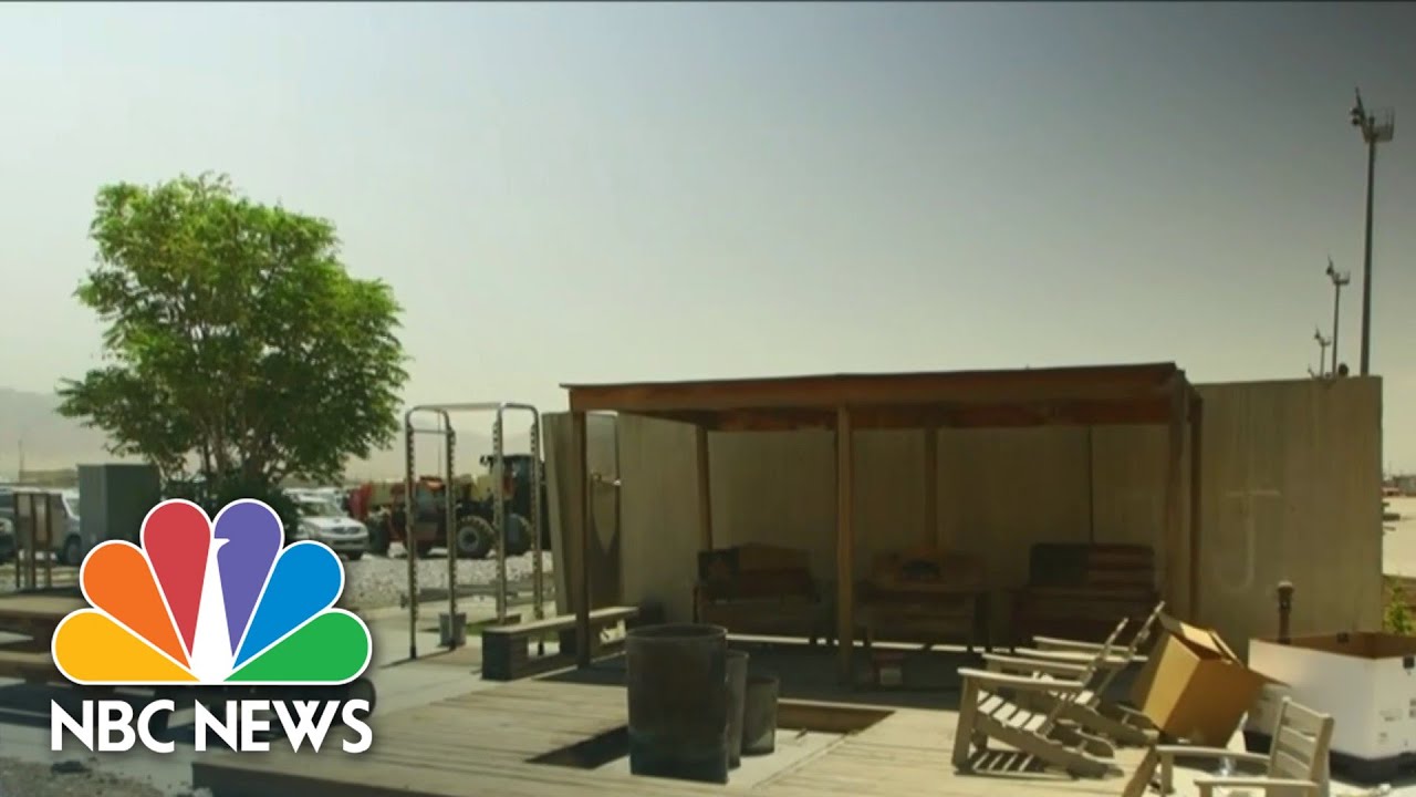 Inside A Desolate Bagram Airfield After U.S. Troops Left Afghanistan