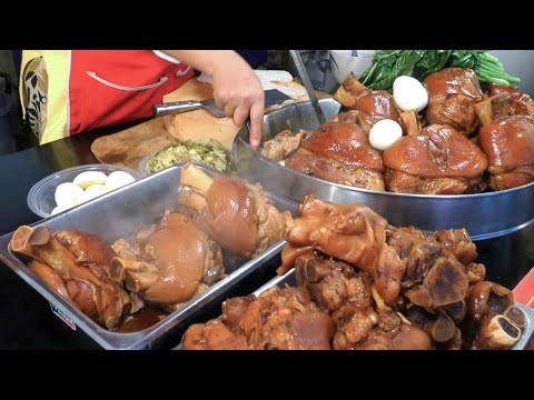 Thailand Street Food. Great Food at OTOP Patong Street Food Market, Phuket