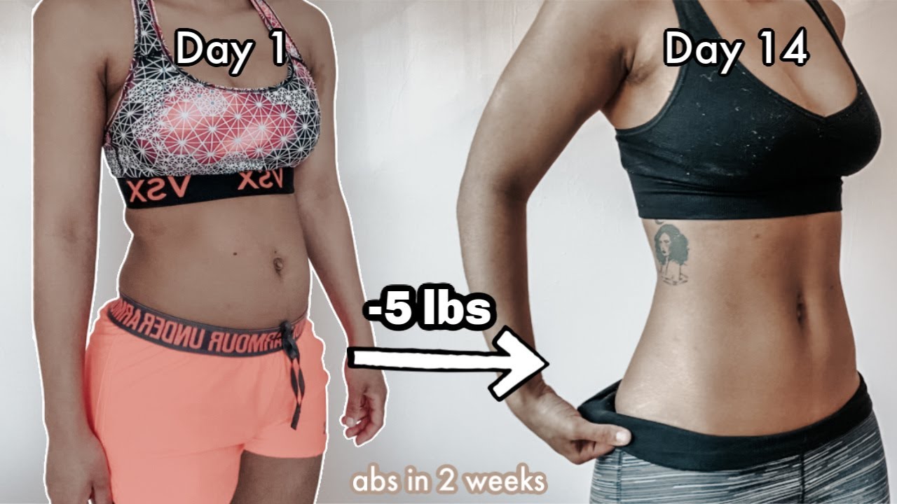 30 Minute Chloe Ting Two Week Ab Workout Results for Push Pull Legs
