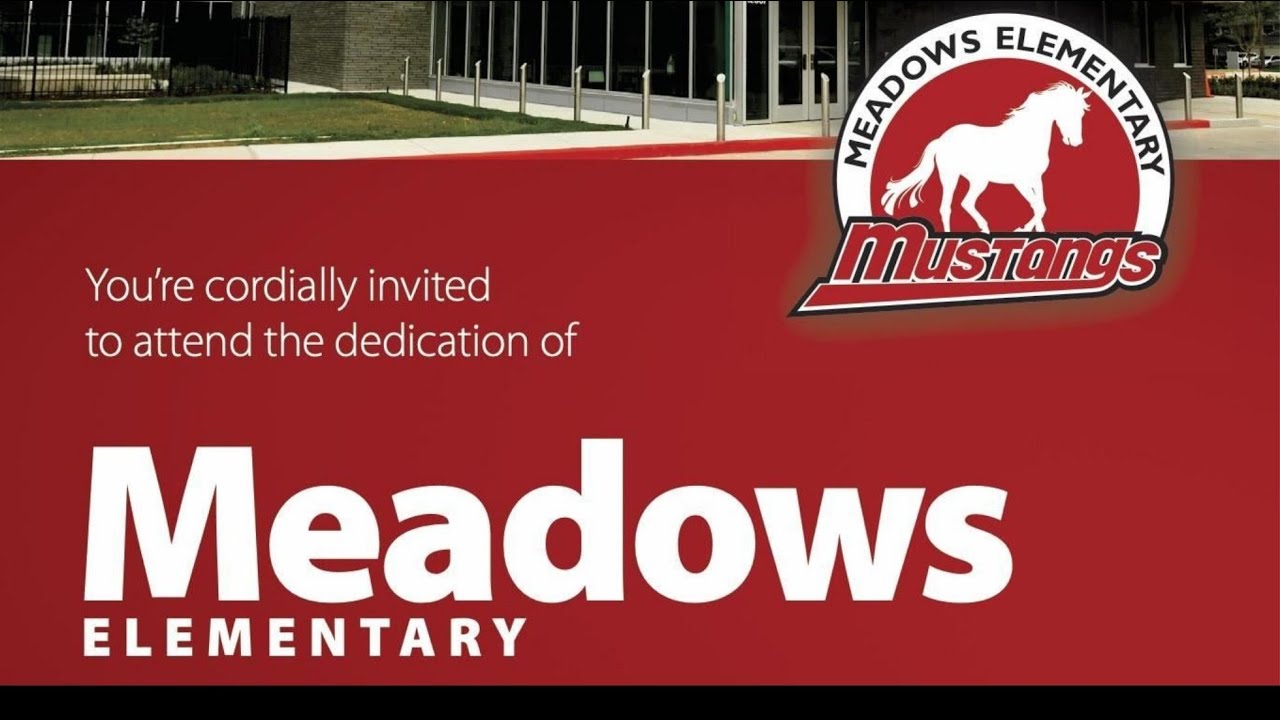Meadows School Dedication May 15, 2022 YouTube