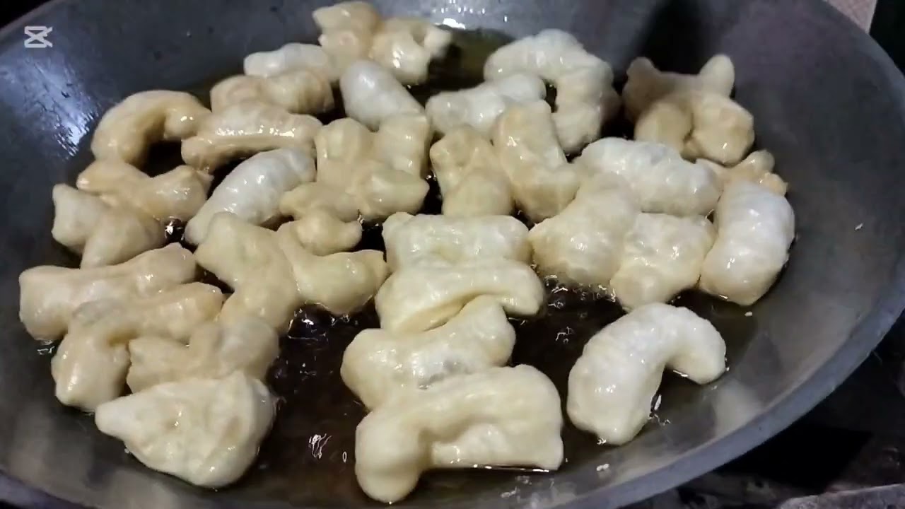 สอนนวดแป้งปาท่องโก๋แป้งดาวฟ้า