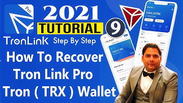 How To Recover Tron Wallet | How To Reset Or Restore Your Tron Wallet
