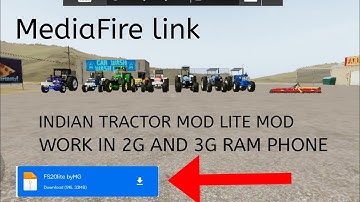 FS20 LITE INDIAN TRACTOR MOD | JASSU GAMING