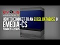 How to connect an Excel Spreadsheet to Emedia CS Card Designer