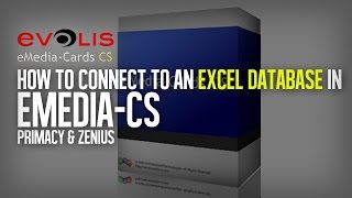 How to connect an Excel Spreadsheet to Emedia CS Card Designer