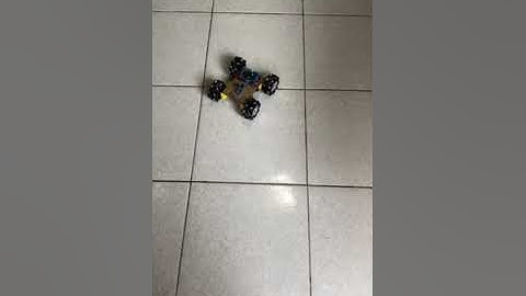 手機藍芽遙控麥克納姆輪車