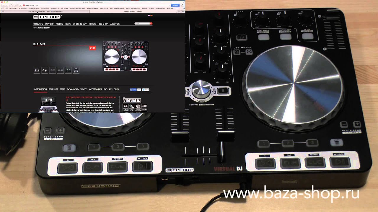 Reloop Beatmix. Инструкция по быстрому старту - YouTube
