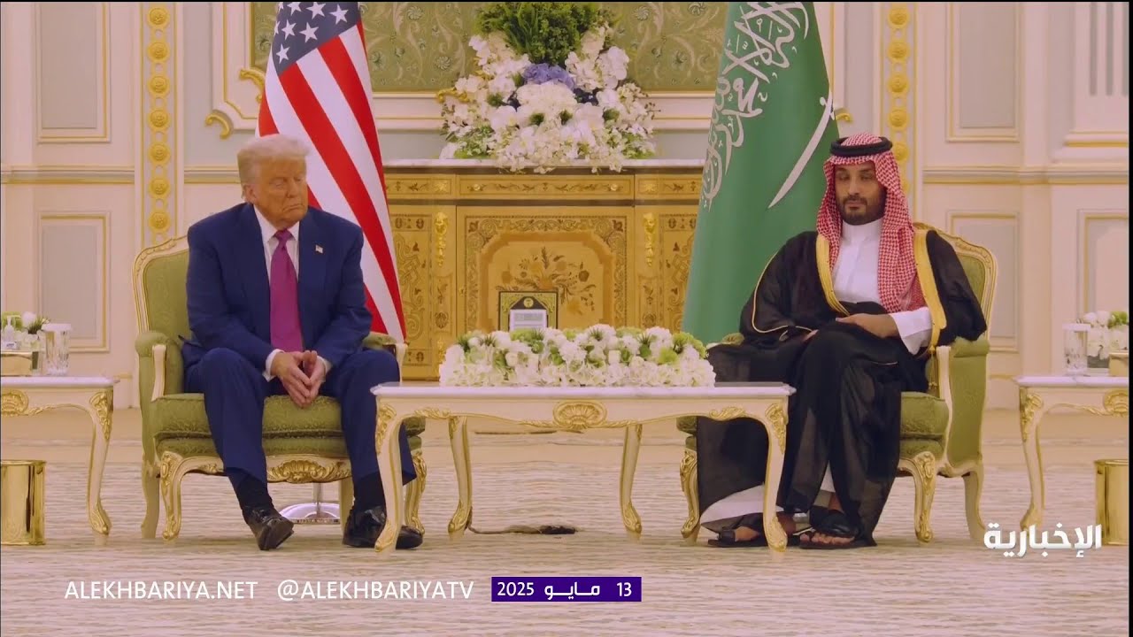 #ولي_العهد والرئيس الأميركي يشهدان توقيع اتفاقيات بين البلدين