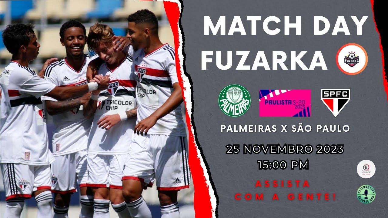 Em vantagem, Palmeiras encara São Paulo no jogo de volta da final do  Paulista Sub-20 – Palmeiras