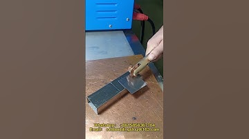 Cold welding machine additional function, roller welding, for metal thin parts