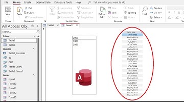 How to Fill Listbox  years from Field date using row source  in  MS access