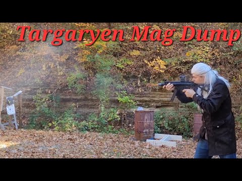 MP5 Binary Trigger Mag Dump (Targaryen Style)