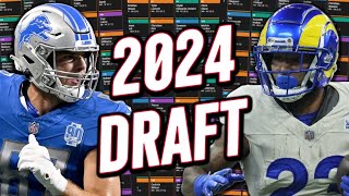 Live 2024 Fantasy Football Draft!