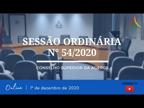 Sessão Ordinária nº 54/2020