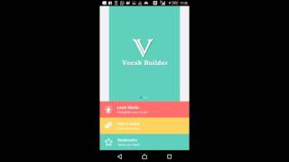 Vocab Builder Android App screenshot 1
