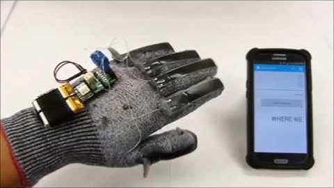 A soft sensing gesture glove
