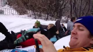 Backyard Luge Run