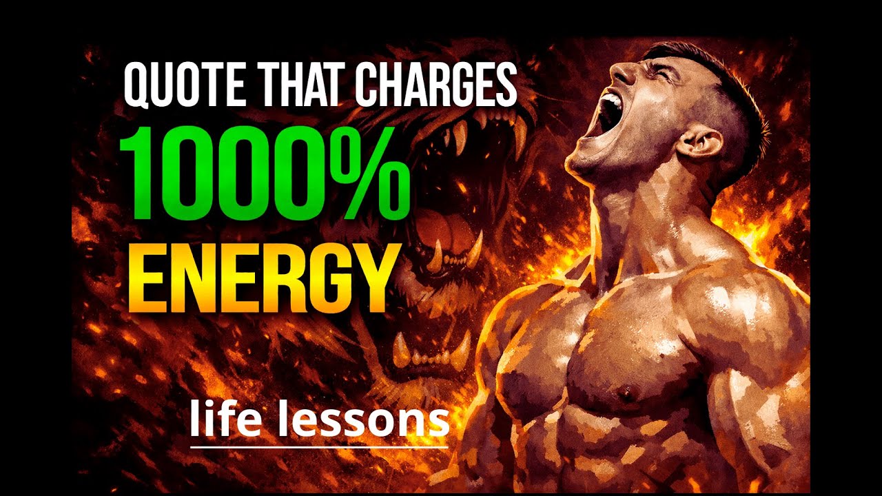 Powerful motivational quotes inspiring driven to enthusiastic action - life lessons story