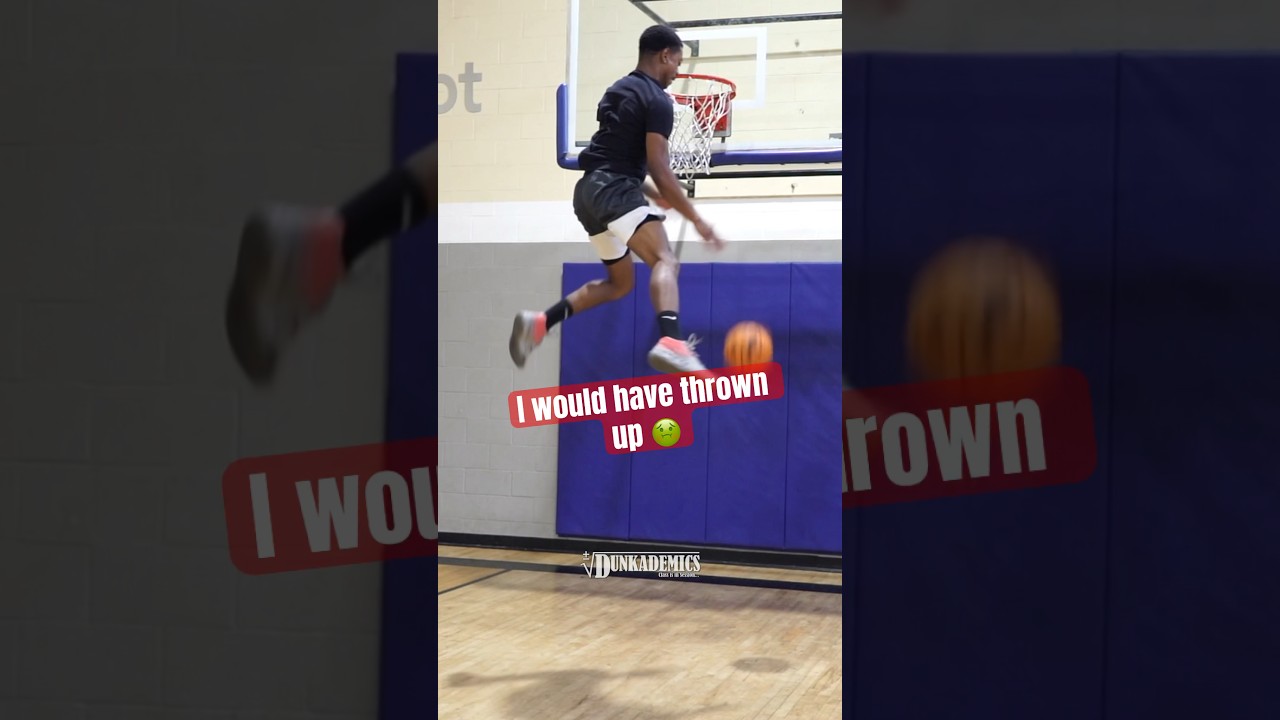 BOUNCE DUNK attempt by Tyler Currie!