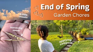 Garden vlog  Garden Chores for Late Spring