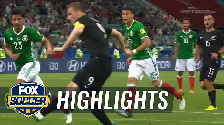Chris Wood gives New Zealand the lead vs. Mexico | 2017 FIFA Confederations Cup Highlights