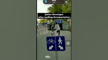 Junior Developer been like