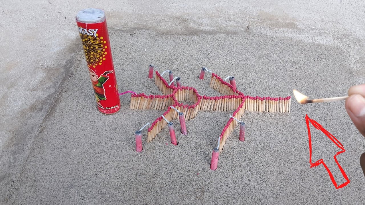 Match Stick Vs Skyshot Amazing Experiment | Rocket boom | Potaka boom Exprement