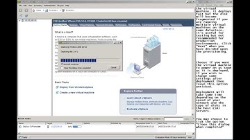 Deploying an ova to VMware ESXi vSphere Client