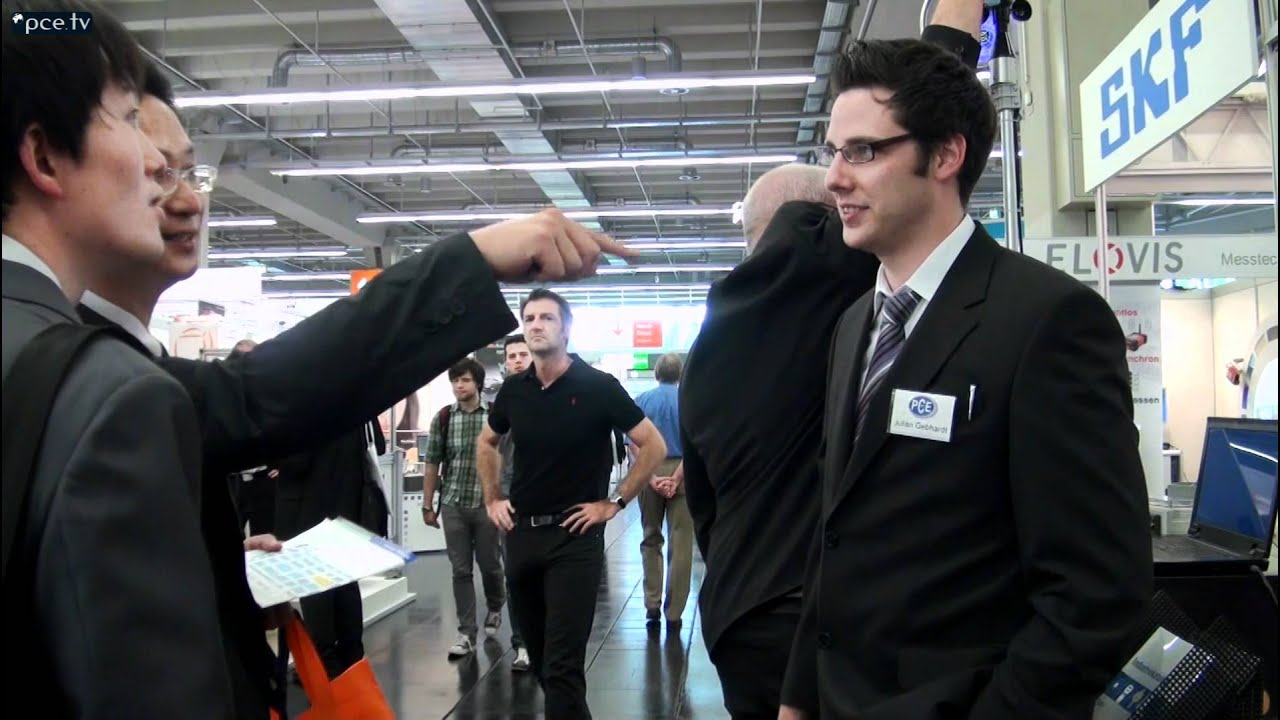 PCE Deutschland auf der Messe "Sensor+Test" in Nürnberg