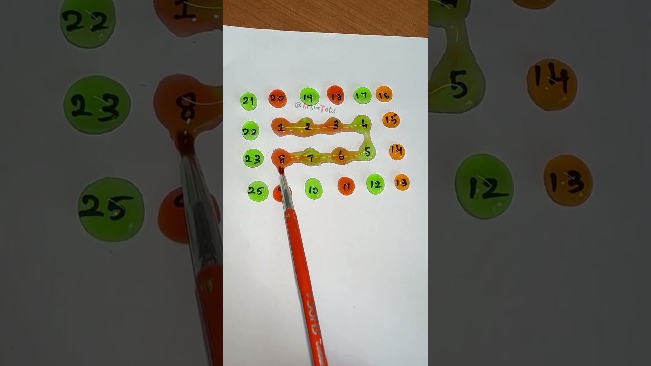  Connect All Numbers 1 To 25 Drawing Line Maths Shorts Quiz Ytshorts