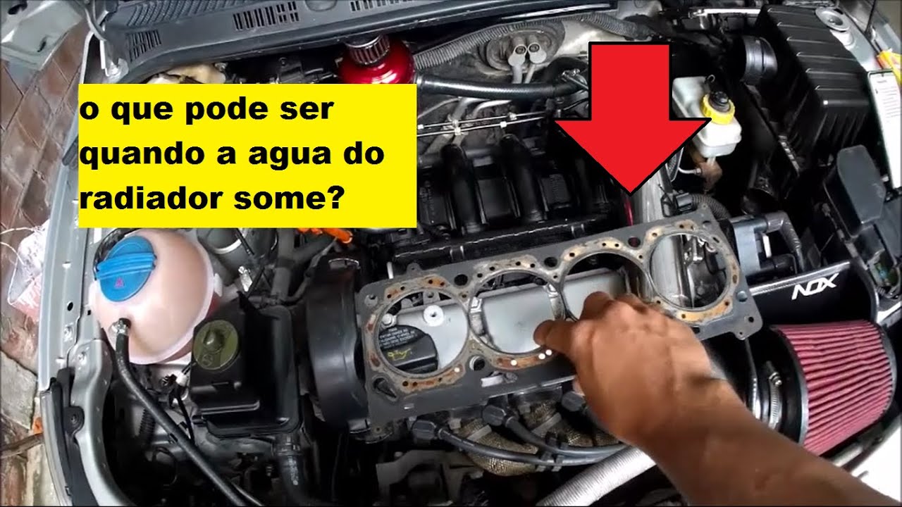 o que pode ser quando a agua do radiador some? - YouTube