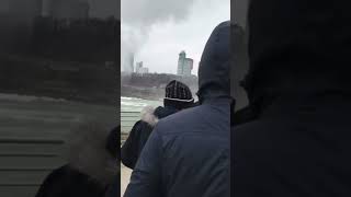 The Famous Niagara Falls  #shorts #shortvideo #newyork