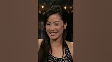 Thumbnail of Michelle Yeoh can kick Jackie Chan's butt | Letterman #shorts