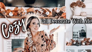 2022 FALL DECORATE WITH ME| EASY FALL DECOR IDEAS| FALL DECORATING IDEAS 2022