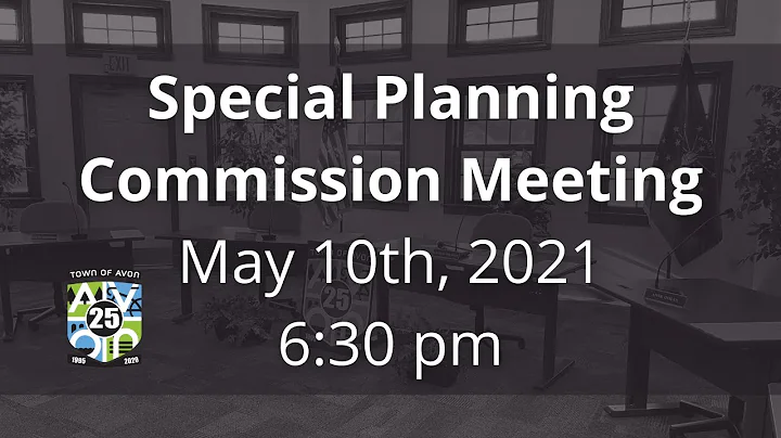 Special Planning Commission Meeting | May 10th at ...