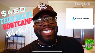Tech Sales: Started CourseCareers Bootcamp · Failed The Final Test · Tech Bag Trey