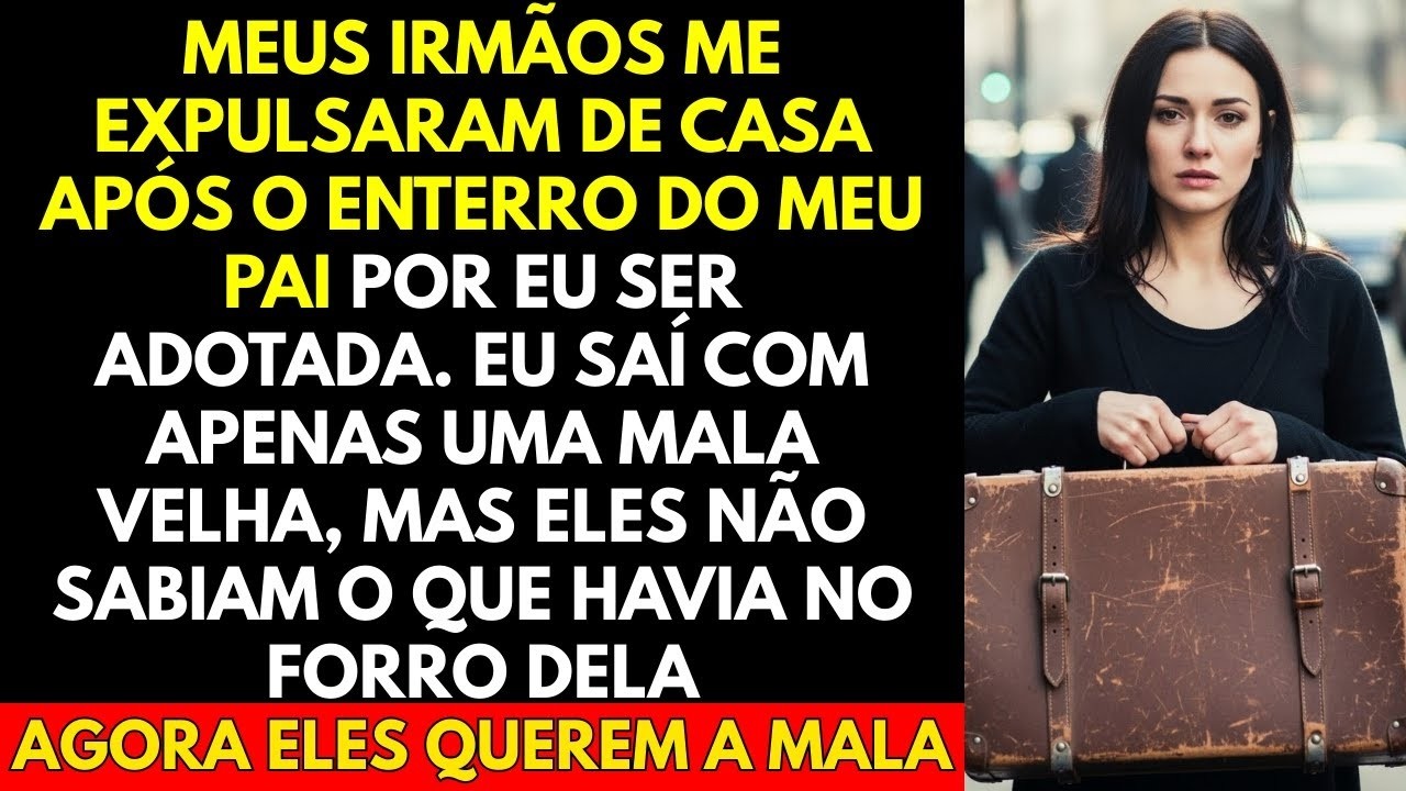 Meus Irmãos Me Expulsaram De Casa Após o Enterro Do Meu Pai Por eu Ser Adotada Eu Saí Com Apenas...